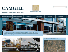 Tablet Screenshot of camgill.com
